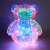 Led Rave Toy LED coloré brillant ours 30 CM modèle saint valentin cadeau décoration intérieur noël Halloween jouets 231115