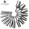 Tournevis 80mm Longueur Deepen Power Nut Driver Drill Bit Set 5.5-19MM Impact Socket Adapter for Tools 6.35MM Hex 15Pcs / 10Pcs 230414