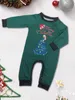 Trajes a juego para la familia 2024 Pijamas de Navidad Padre Madre Niños Niña Bebé Top Pantalones Ropa Conjunto Pijamas de Navidad Ropa para el hogar 231115