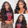 Transparent Lace Front Human Hair Wigs For Women Brazilian Body Wave 13x4 Frontal Pre Plucked