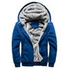 Mens Hoodies Sweatshirts Jacket Winter Thick Warm Fleece Zipper Coat Casual Tracksuit Sportwear Male M 5XL 231115