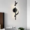 Wandleuchte, modern, montiert, 12 W, kreatives LED-Licht, Wendeltreppenbeleuchtung, flexible Schlafzimmerleuchte