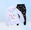 Tik Tok Set For Big Boy Girl Tracksuit Clothes Autumn Kid Hooded Sweatshirt Print Pant Outfit Sport Suit 12 Year L28365325122