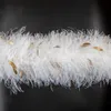 Autres fournitures de fête d'événement Personnalisé Autruche Plume Boa Plumes de coq de haute qualité sur le dessus Robe Vêtements Couture Accessoire Décoration de mariage Châle 2M 231128