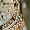 AP Swiss Luxury Watch Royal Oak Offshore 26092ok.zz.d010ca.01 Automatiska maskiner 18K Rose Gold Diamond Luxury