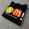 Bluzy męskie damskie bluzy bluzy moda streetwear cpfmxmcdonalds otaczający Co br ed pianka drukowanie męskie męskie jesienne presie z kapturem pluszowe z kapturem