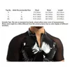 Men's T Shirts Men Top Shirt Black Wet Look Patent Leather See Through Sheer Short Sleeve Half Front Zipper T-Shirt Clubwear Pole Dance Costume