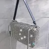 Bolso de mano para mujer, bolso de lujo con diamantes para mujer, bolso Hobo, bolso de mano, bolso cruzado con cuerpo cruzado, bolso con diamantes de imitación brillantes 240204