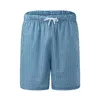 Men's Pants Mens Summer Seaside Beach Style Casual Fashion Painted Pocket Slim Shorts Boy Sock