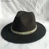 넓은 가슴 모자 버킷 모자 페도라스 재즈 캡 모자 남녀 에메랄드 그린 액세서리 흰색 블랙 페도라 와이드 브림 파나마 교회 모자 도매 2022 새로운 YQ231116