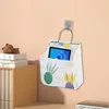 Storage Bags Wall-hang Waterproof Canvas Pocket Stationery Organizer And Multifunctional Hang With