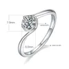 Vvs moissanite t rings carti jewelry engagement rings flower ring desiner ring diamond rings wedding love ring band gold ring rings for women M29B