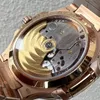 3K Watch Luxury Watch pp 7118 NAUTILUS Women's Watch 324 Movimento mecânico 45 horas Tamanho do armazenamento de energia 35,2 mm, espessura 8,3 mm, cinto de aço de ouro rosa de ouro rosa