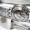Designer Céramique Corpsel Rologio Blue 42 mm Hommes Hommes montres mécaniques Mouvement méga montre la montre-bracelet automatique, montre la bracelet ACS