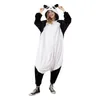 Kvinnors sömnkläder 3d panda onesie för vuxna isbjörn pyjamas män kvinnor djur ett stycke kostym pijama cosplay kostym bodysuit