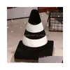 Coussin / Coussin d'oreiller décoratif Coussin décoratif Simation Traffic Cone Peluche Creative Peluche Jouet Construction Signe Poupée Enfants Garçons Route DH0Pz