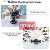 Stabilizers New Auto Face Tracking 360Rotation Smart AI Phone Follow-Up Gimbal Stabilizer Selfie Stick Tripod for Cell Phone Video Vlog Live Q231116