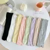 Women Socks Two Toes Candy Colors Cotton Breathable Loose Long Japanese Fashion Solid Color Girls Black White