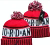 Chapéus de grife de moda marca Michael Flight Beanies Chicago 23 gorro masculino e feminino outono / inverno chapéu de malha térmica marca bonnet xadrez crânio chapéu boné quente A42