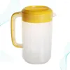 Din sets sets 2500 ml koudwaterkruik Espresso Pot Plastic drank Glazen flessen Deksels Flesjesmengselpitcher