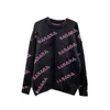 メンズデザイナーセーターレトロクラシックファッションスウェットシャツメンズセーターレターエクサイヤーラウンドネック快適な温かいフーディール女性セーター