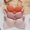 Reggiseni Moda Donna Reggiseno senza cuciture Push Up sexy Bralette Intimo Lingerie femminile senza fili Modello lettera Tre quarti 231115