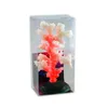 Décorations Lumineux Sea Ane Aquarium Artificiel Faux Sile Coral Plante Fish Tank Accessoires Paysage Décoration Y200917 Drop Deliver Dhai6