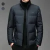 Parkas pour hommes Mode Urban Nohat Col montant Style ample Manteau en coton Épaissi Veste chaude Couleur unie Casual Top L5XL 231115