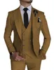 Mäns kostymer blazers mode smart affär himmel blå kostym homme bröllop män lapel brudgum tuxedos terno masculino prom blazer 3 stycken 231115