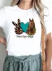 Dames t shirts vrouwen vrouwelijke bloemen waterverf 90s schattige mode zomer grafische tee kleding kleding kleding met korte mouwen casual t-shirts