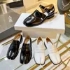 Klänning Skor designer Balettskor Vår Höst 100 % fårskinn Ljusfärgad lädermode dam Flat Egg roll båtsko Lady Lazy dance Loafers storlek 34-41-42 Med låda