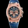 AP Swiss Luxury Watch Certificato Royal Oak Series 18k Rose Gold Automatic Machinery 26331or.oo.d315cr.01 Orologio 26331or.oo.d315cr.01