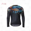 Herren-T-Shirts 2023 Neue MÄNNER Downhill-Trikots MTB-Bike-Shirts Offroad DH Motorrad-Trikot Motocross Sportbekleidung Kleidung Fahrrad HTTP FOX JERSEY y88