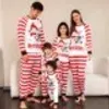 Family Matching Outfits Year Family Christmas Matching Pajama Set Adult Childrens Pajamas Baby Jumpsuit Christmas Happy Family Matching Set 231116