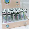 180pcs mini cute panda silicone أربعة ألوان ربة قلم إعلان الكرة الكرة penplointpen