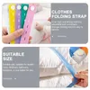 Storage Bags 8 Pcs Window Curtains Closet Strap Outdoor Clothes Organizing Supply Fold Elastic Band Straps Accessory Travel