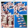 220V Frozen Meat Cutting Machine Commercial Chicken Duck Fish Ribs Fresh Meat Slicing Dicing Machine