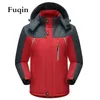 Men's Jackets Men's Mountain Waterproof Ski Jackets Hooded Windbreakers Windproof Raincoats Winter Warm Snow Coats Fleece Lined Bomber Jackets J231116