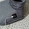 Raumheizungen, 3-stufig, für den Winter, warme Schneeschuhe, komfortables elektrisches Heizkissen, Füße, Schuhe, Fußwärmer, Geschenk für Frau und Mann, USB-Aufladung, waschbar, YQ231116