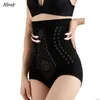 Damesvormers Unieke vezelherstel Shaper buikbesturing Shapewear Flat Belly sly sly -slipje Slimmende hoge taille trainer ondergoed vrouwen lichaam