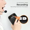Microfoons SHIDU 15W draagbare stemversterker Bedrade microfoon FM-radio AUX Audio-opname Bluetooth-luidspreker voor leraren S278 231116