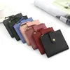 Card Holders Women's Casual PU Leather Short Wallets Ladies Small Coin Purses Female Hasp Clutch Money Cash Bag Clip Credit ID Holder