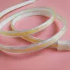 220V Large chip COB LED Flexible Strip Light Rope Belt Ra90 240LEDs/m IP68 Waterproof EU Plug Super Bright