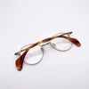 نظارات شمسية إطارات بيلت السليلويد السليلويد المصنوعة يدوياً النساء رجال وصفة طبية جولة خمر نظارات الرجعية