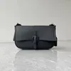 Bolsas noturnas 2023 Bolsa de ombro da sela da moda 2 tiras pequenas mulheres couro de vaca crossbody bege bege simples flap messenger designer bolsa