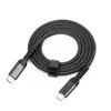 USB2.0 QC4.0/3.0FCP 1m/2m/3m 100W 5A Cavo USB tipo C a ricarica rapida in rame stagnato 480Mbps Nuovo trend