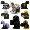 Pirateses- P letter Baseball Caps wholesale Woman and Man Brand New Adjustable Bone Sport Snapback Hats