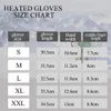 Gants chauffants chauffe-pieds pour hommes et femmes, batterie rechargeable, étanche, écran tactile, gants chauffants pour la chasse, la randonnée, le ski et la moto 231116