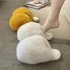 Slipper Fluffy Slipper Winter Indoor Outdoor Warm Fuzzy House Non slip Plush Shoes Female Bedroom Soft Platform Slides 231127