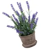 Dekorative Blumen, Sonnenblume, Heimdekoration, künstlicher Lavendel, Bonsai-Topf, Topfpflanzen, künstliches Büro